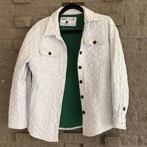 Rock Monkey grey cotton quilted jacket